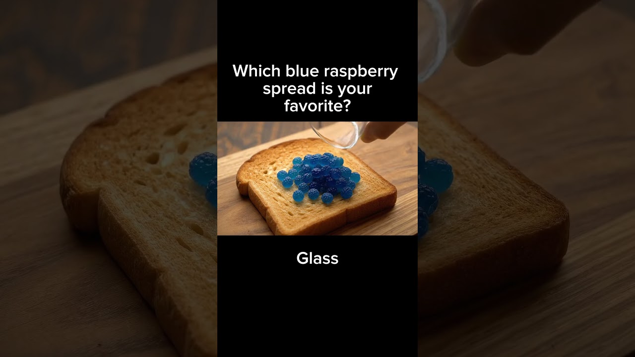 AI ASMR: Blue Raspberries on Toast π