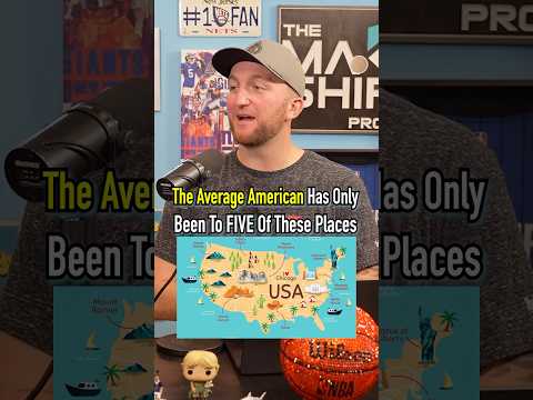 Are You More Traveled Than The Average American? #shorts #travel #america #usa #cities