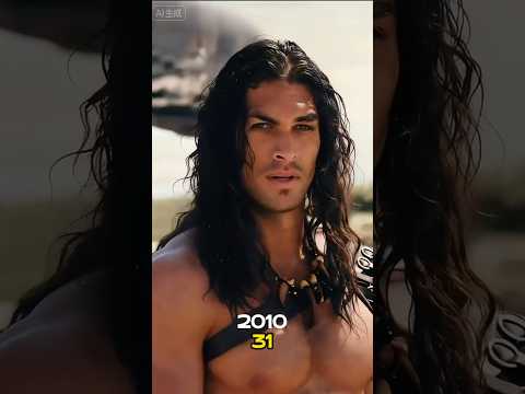Jason Momoa(1979-2025)Through the years.Age is just a number What do you think? #film