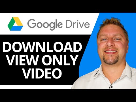 How to Download View Only Video File from Google Drive in 2025 | Google Drive Tutorial