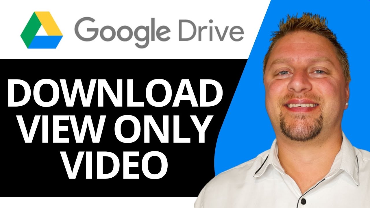 How to Download View-Only Video Files from Google Drive in 2025 | Google Drive Tutorial