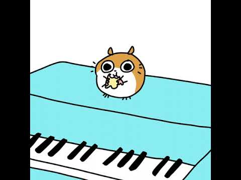 Hamster Eats Popcorn on Piano 🎹 - Parry Gripp