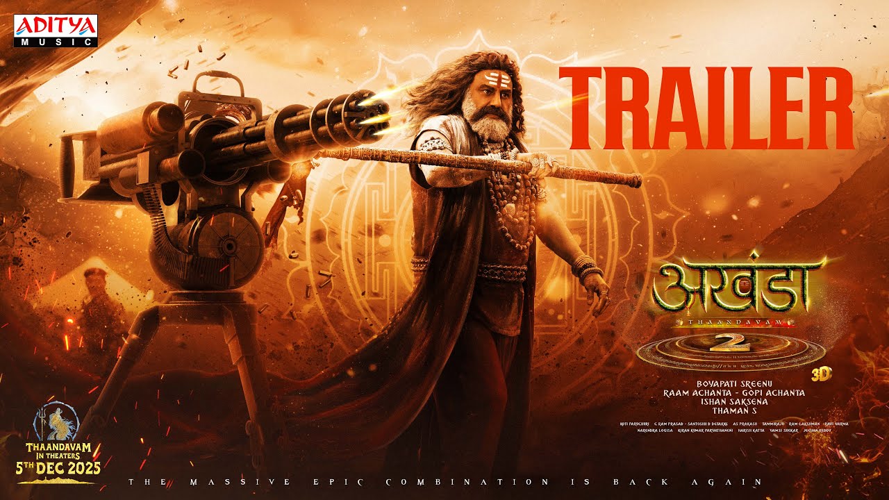 Akhanda 2 Thaandavam Hindi Trailer | Balakrishna & Boyapati