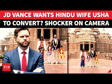 Vance Wants Hindu Wife To Convert? ‘Like Me, Wish Usha To Move To…’: Shocking Statement On Cam