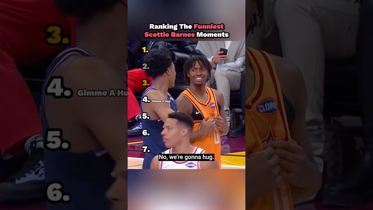 Top 10 Hilarious Scottie Barnes Moments That Will Make You Laugh 😂