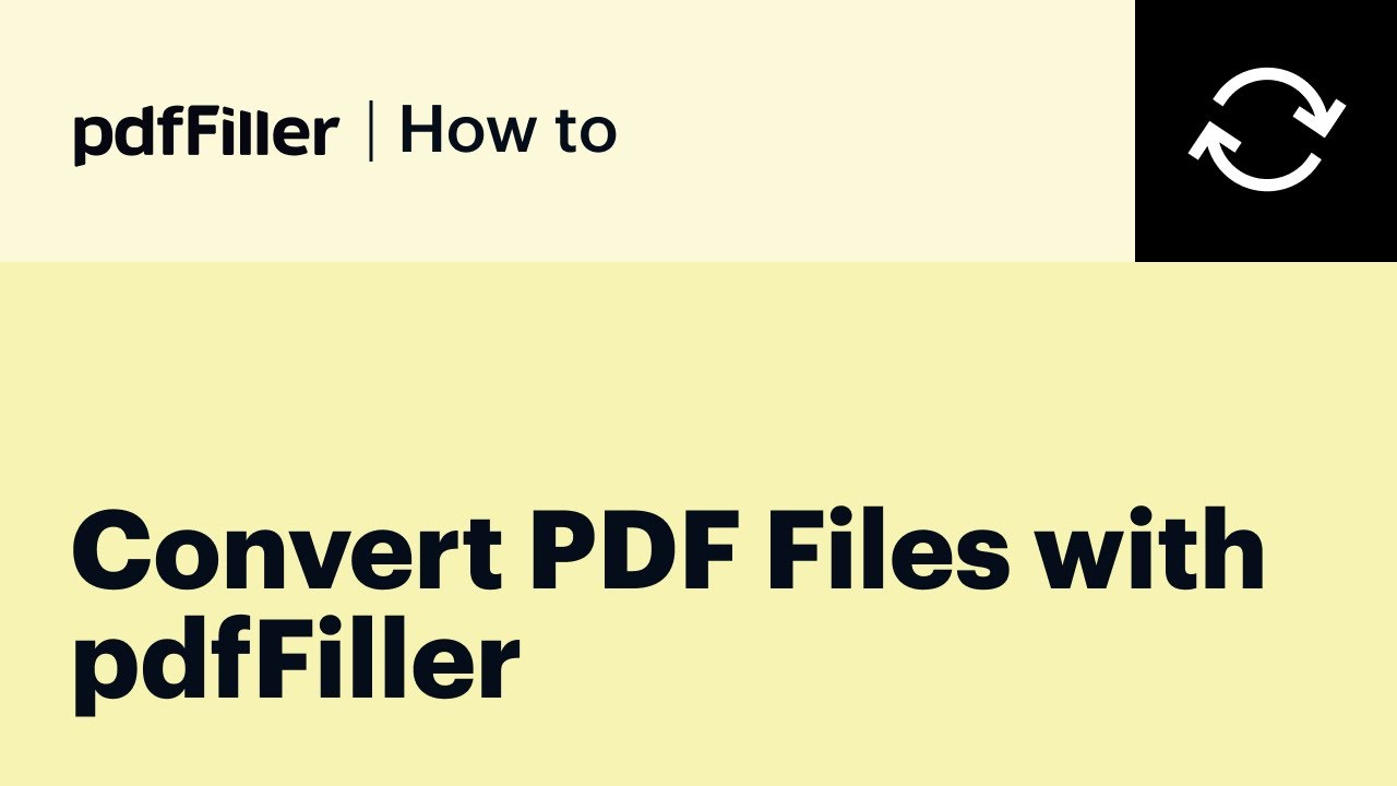 Easily Convert Files to PDF with pdfFiller: Step-by-Step Guide 📄