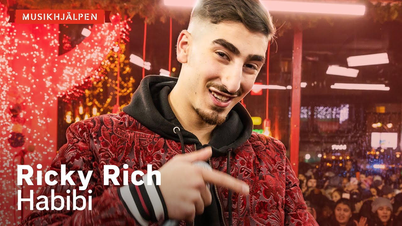 Ricky Rich Performs 'Habibi' at Musikhjälpen 2019 🎶
