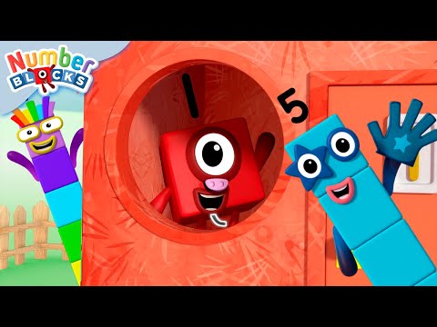 MATEMÁTICA DIVERTIDA - Nível 1 | Contando para crianças 12345 | Numberblocks em Português Brasil