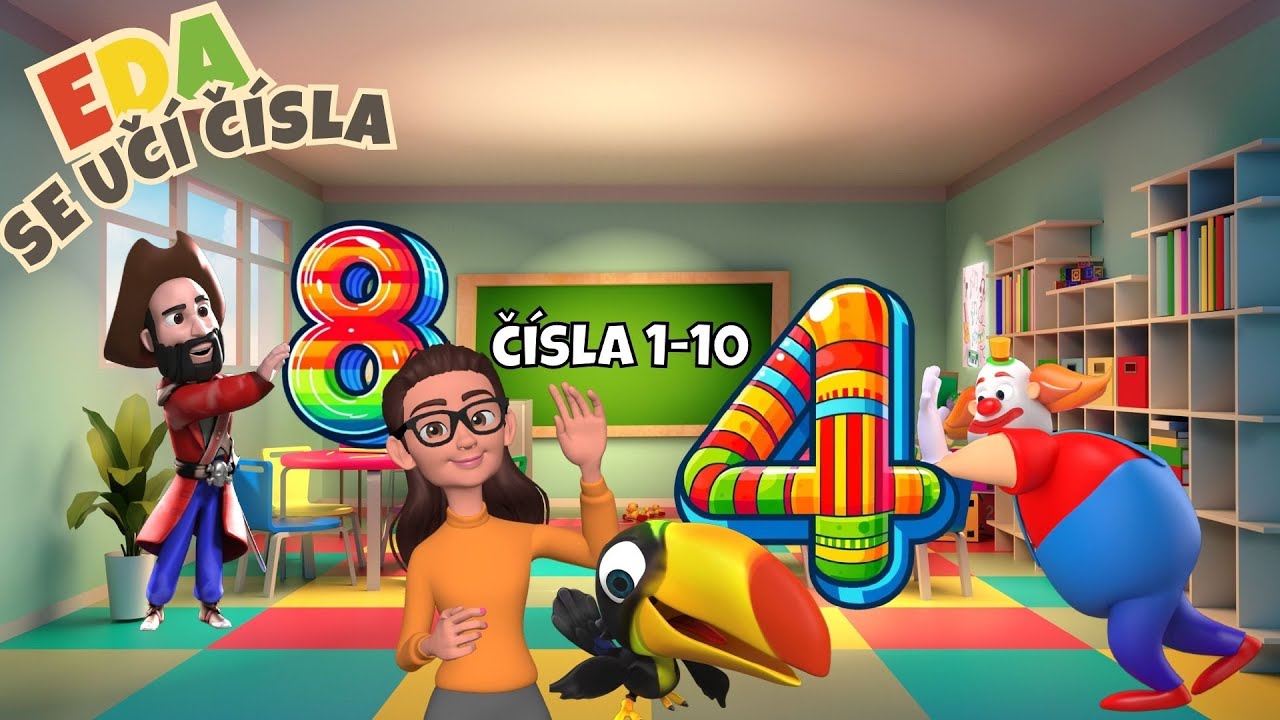 Učíme se počítat do 10 s Edou 🧮