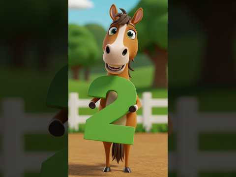 Numbers Song: Learn Counting from 1 to 10 with Farm Animals | Educational Back to School Video
