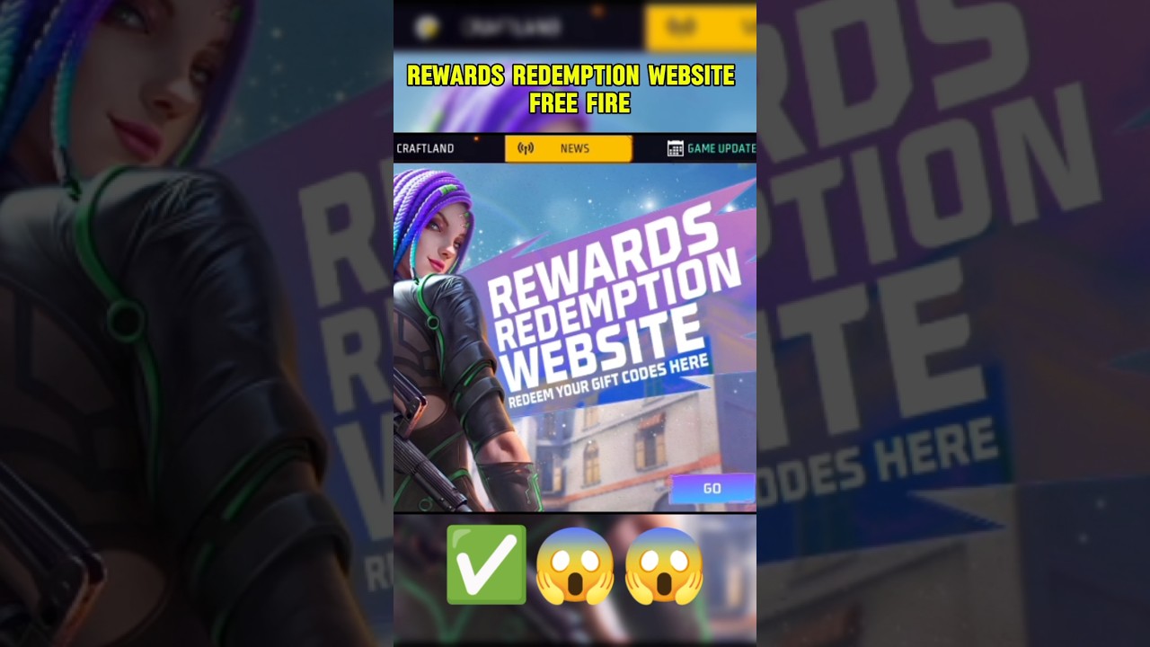 Free Fire Rewards Redemption Guide ๐ฎ | Easy & Fast Reward Claims