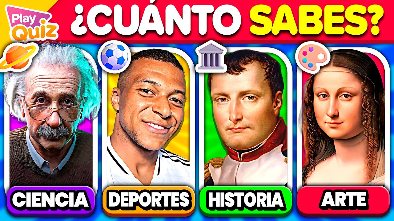 Preguntas de Cultura General 📚🧠 | Juego de Trivia