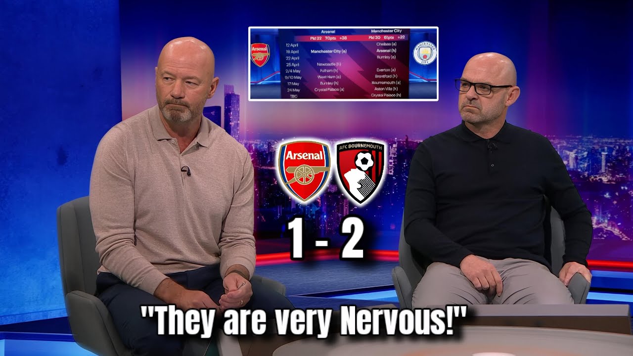Shearer Criticizes Arsenal After Bournemouth Loss π±