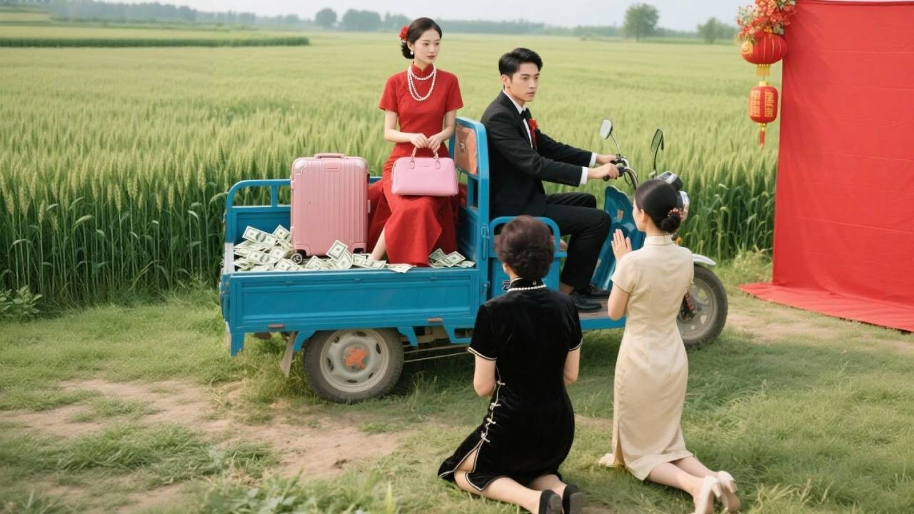 被繼母陷害嫁入偏遠農村，婚禮揭曉驚天秘密：丈夫竟是隱藏的富豪！🌟