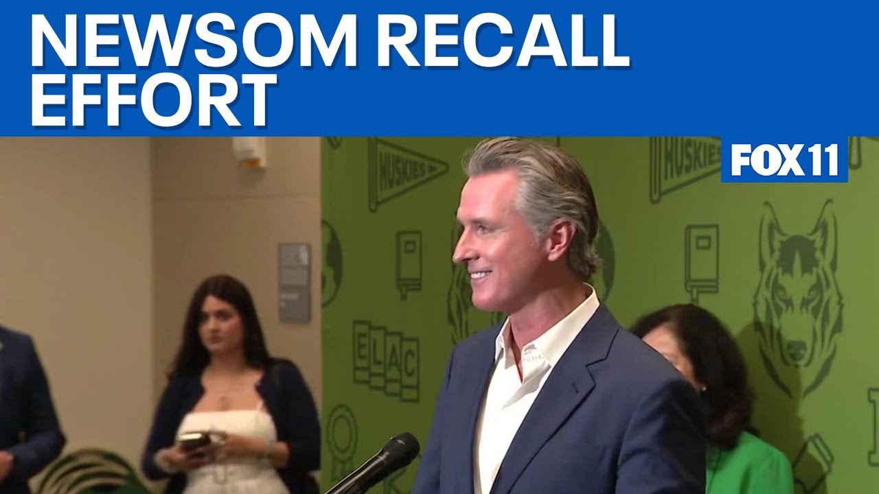 Recall Efforts Intensify Against CA Gov Newsom π₯