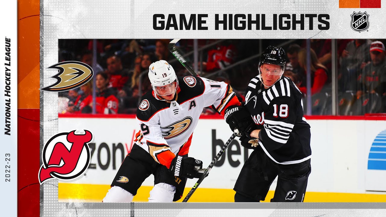 NHL Highlights: Ducks vs. Devils (10/18) β Must-See Moments π