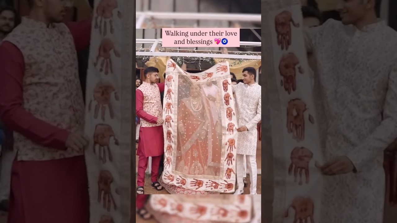 Walking Down Under Their Blessing & Love 💍