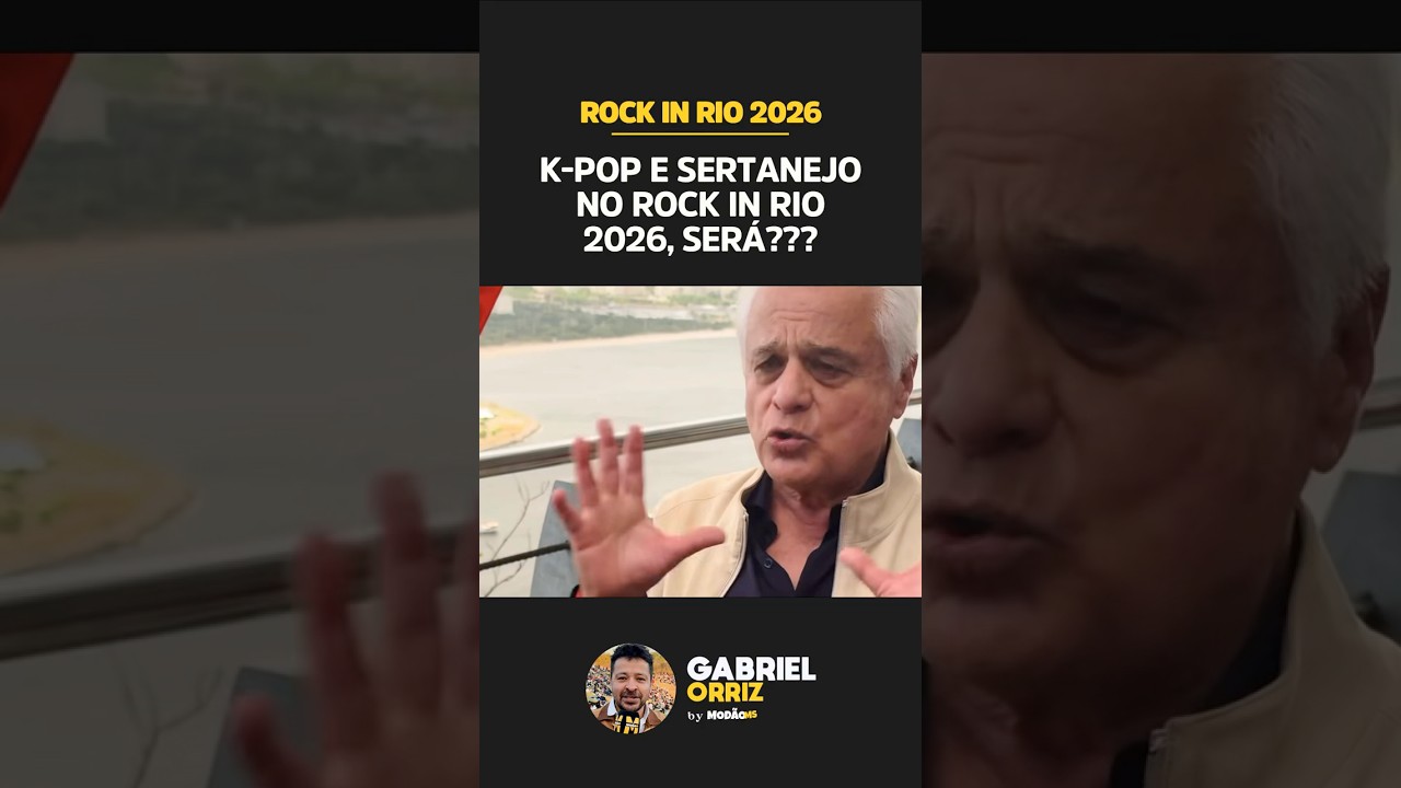 K-POP e Sertanejo no Rock in Rio 2026 🎸