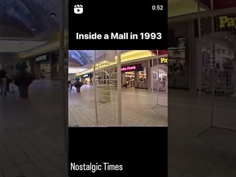 1993 Mall👀 #nostalgic #nostalgia #90s #mall #1993 #shorts #youtube #shopping #relatable #1990s #yt