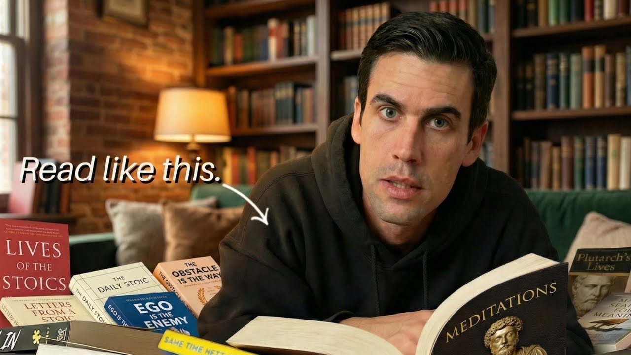 Stoic Secrets to Reading 100 Books a Year 📖