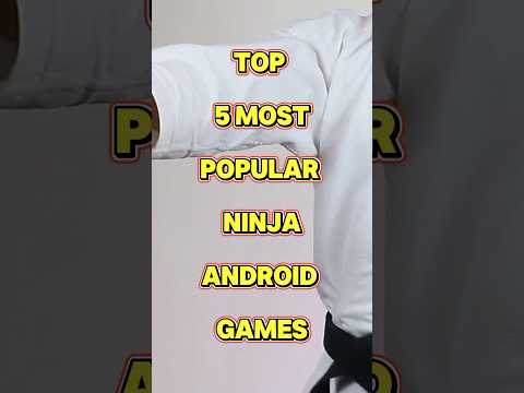 Top 5 most popular ninja android games 😱 | #ninjagame #shorts #populargames #top5games