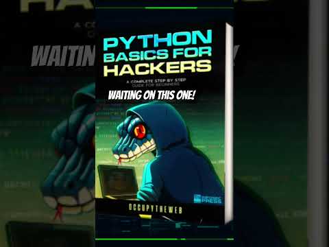 From the author of the classic, Linux Basics for Hackers. #python #pythonhacks #hackingwithPython
