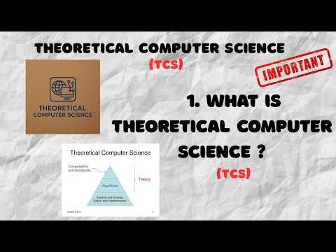 1. Theoretical Computer Science Explained | Foundations of TCS Made Simple | TCS