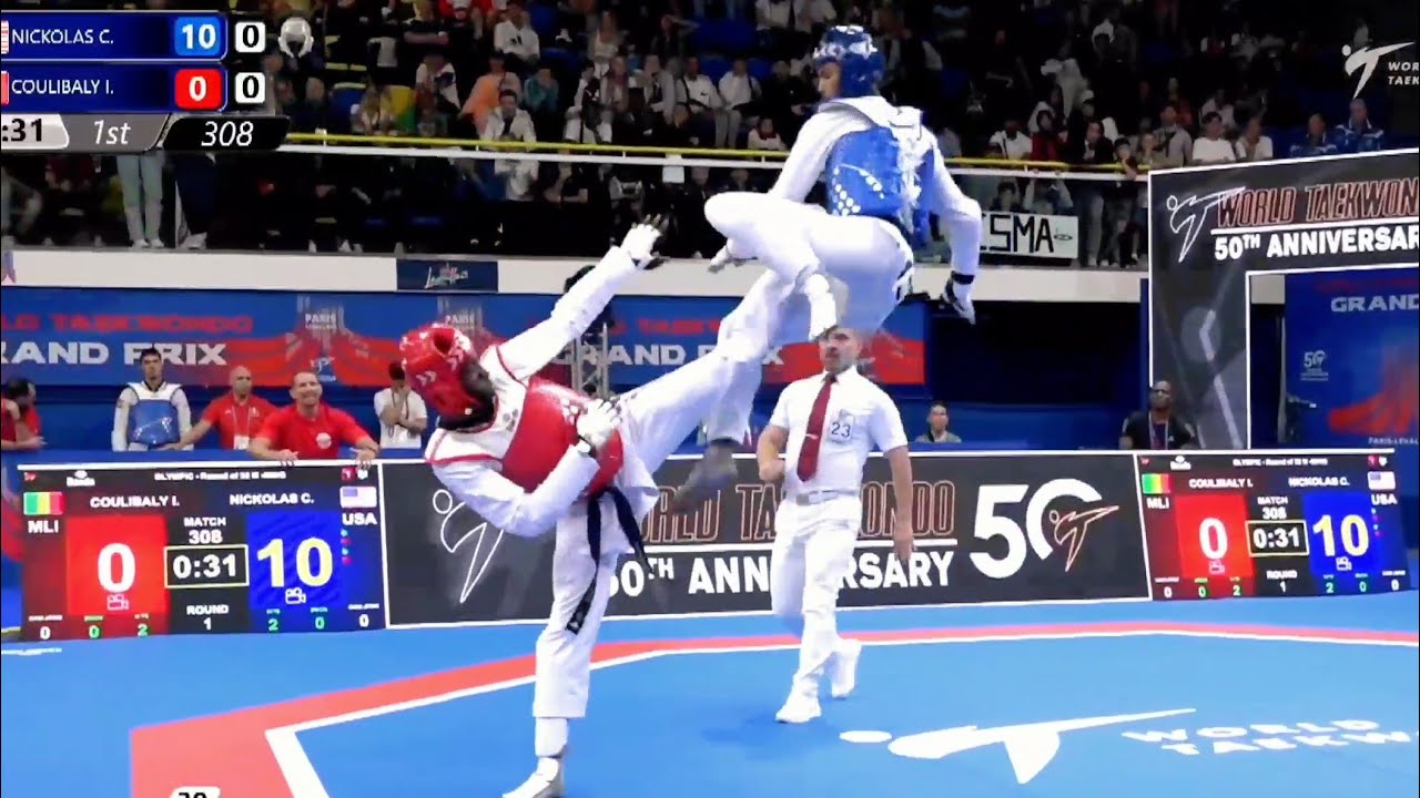 Cj Nickolas - Top 10 Taekwondo Fights | Highlights