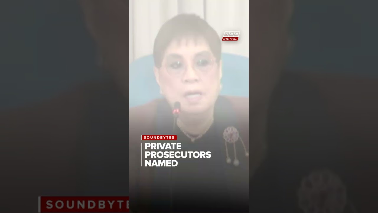 Prosecution names private lawyers tapped for VP Sara impeachment trial | ANC