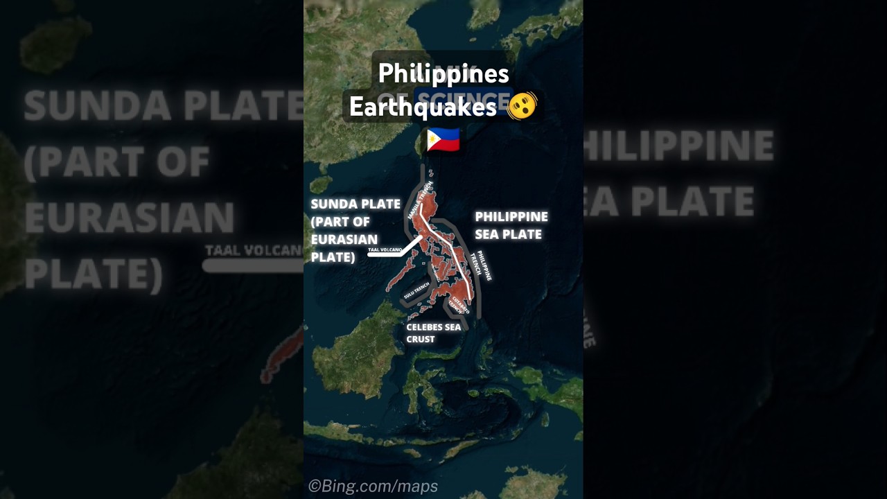 Why the PHILIPPINES Has So Many EARTHQUAKES 🫨🇵🇭 #philippines #facts  #shorts