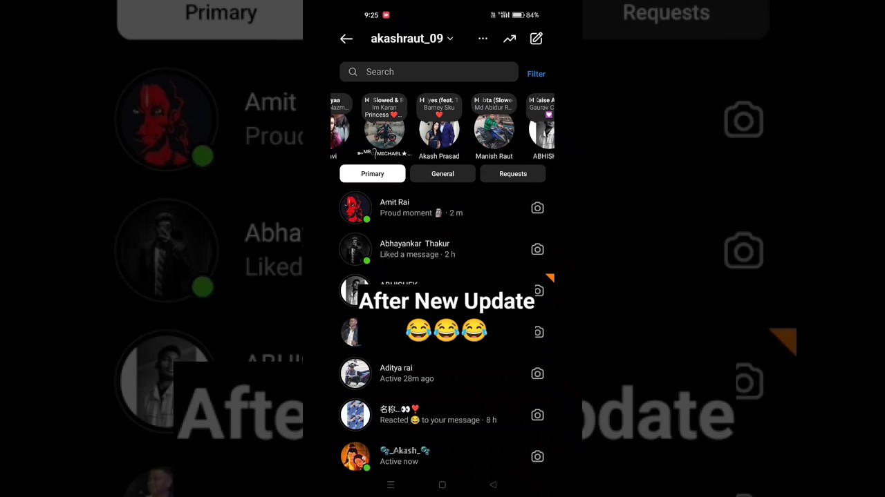 Insta User Notes After Update 😂