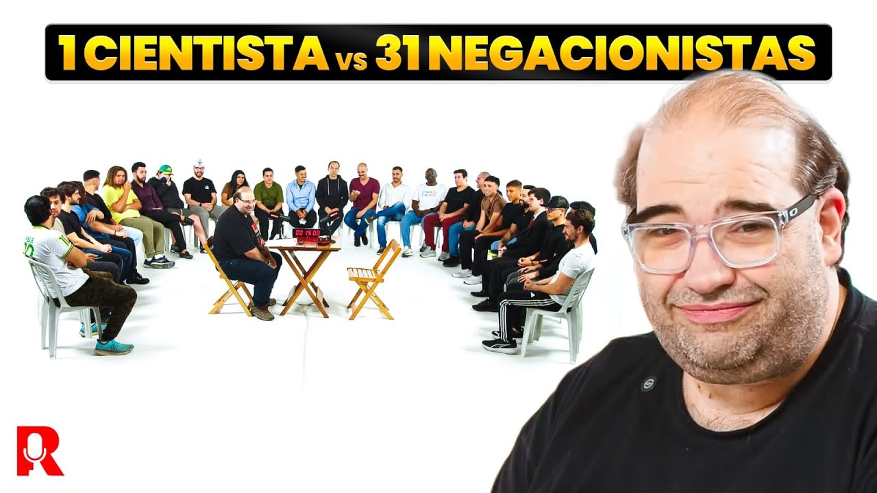 1 Cientista vs 31 Negacionistas 🌍 | Debate com Sérgio Sacani