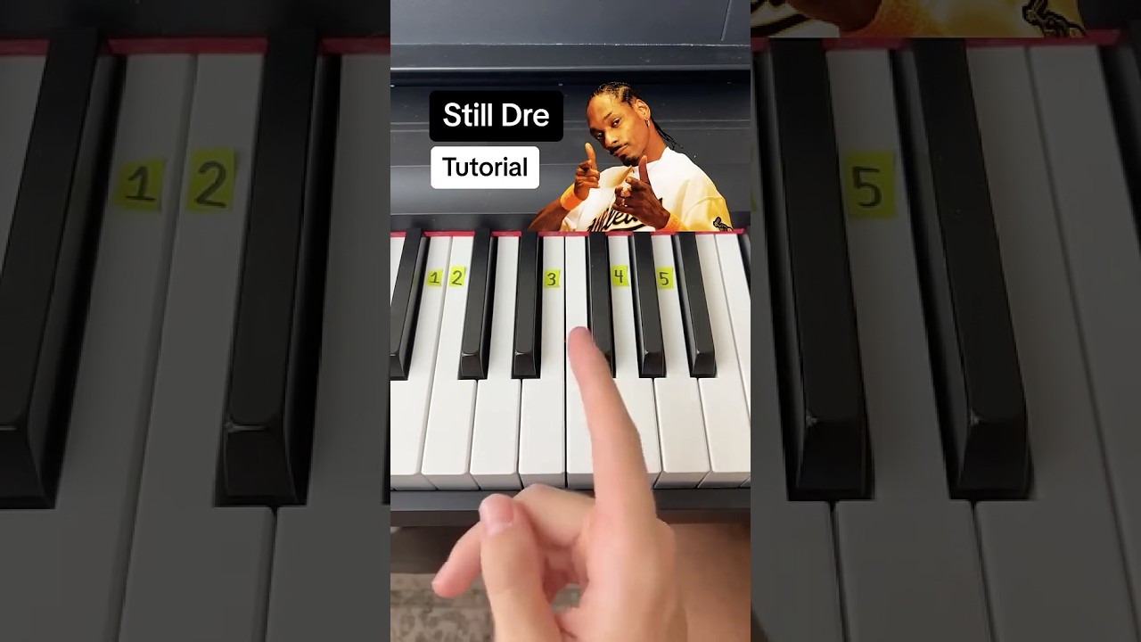 Learn to Play 'Still D.R.E.' on Piano 🎹 | Easy Step-by-Step Tutorial