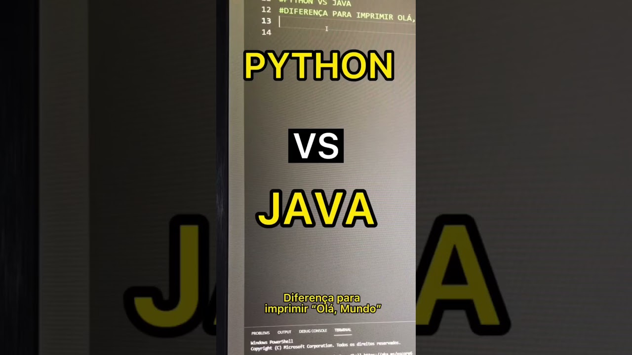 Python vs Java: Como Mostrar 'Olá, Mundo!' em Cada Linguagem 🌍