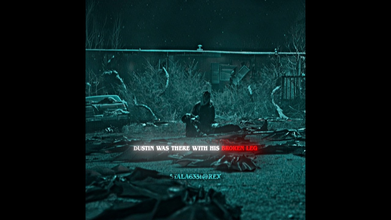 Dustin & Eddie 💔 | Emotional Stranger Things Tribute with 'Falling Down' 🎶