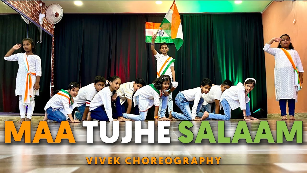 Maa Tujhe Salaam | Patriotic Dance by Vivek 🇮🇳