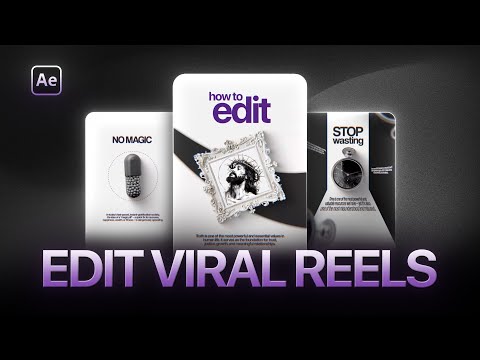 🔥How to edit Viral Reels in After Effects (COMPLETE Guide)