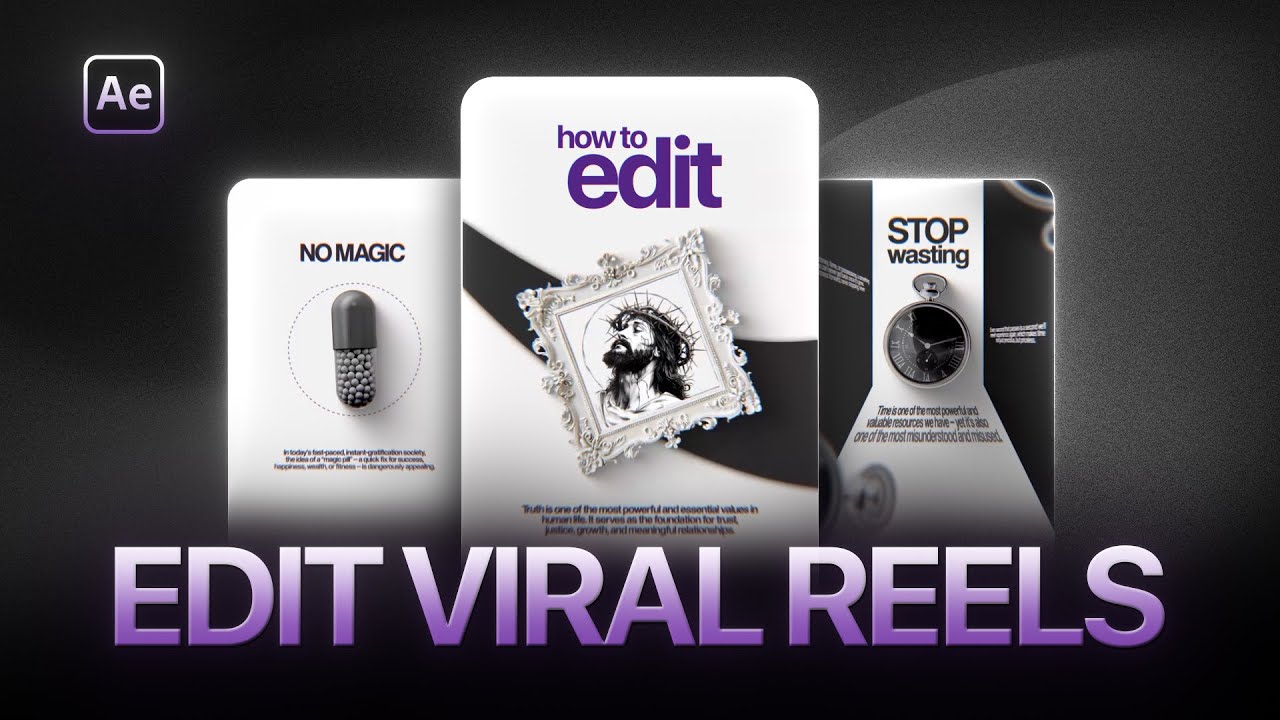 Master Viral Reels Editing in After Effects: Complete Step-by-Step Guide 🎬