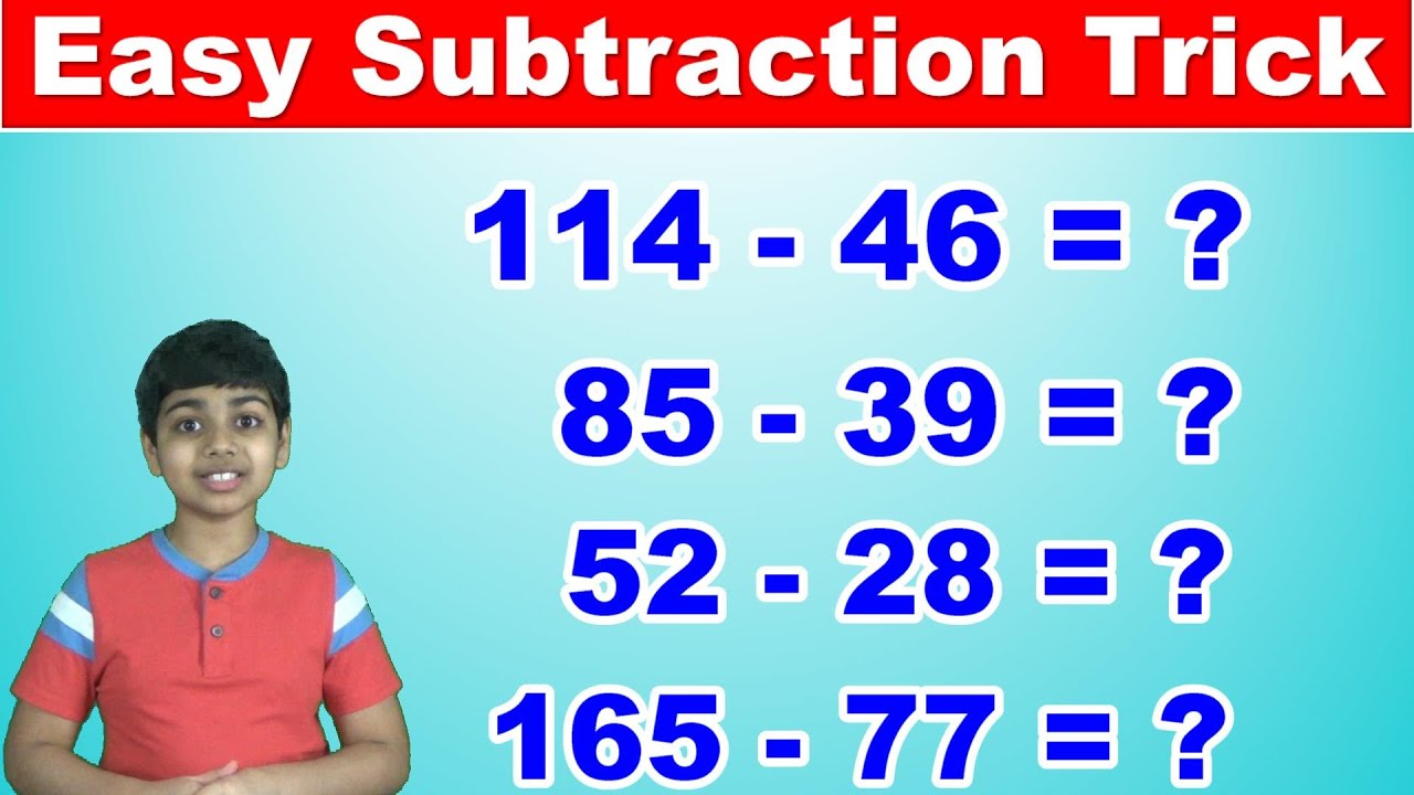 Master Quick Subtraction with This Easy Math Trick! ✨