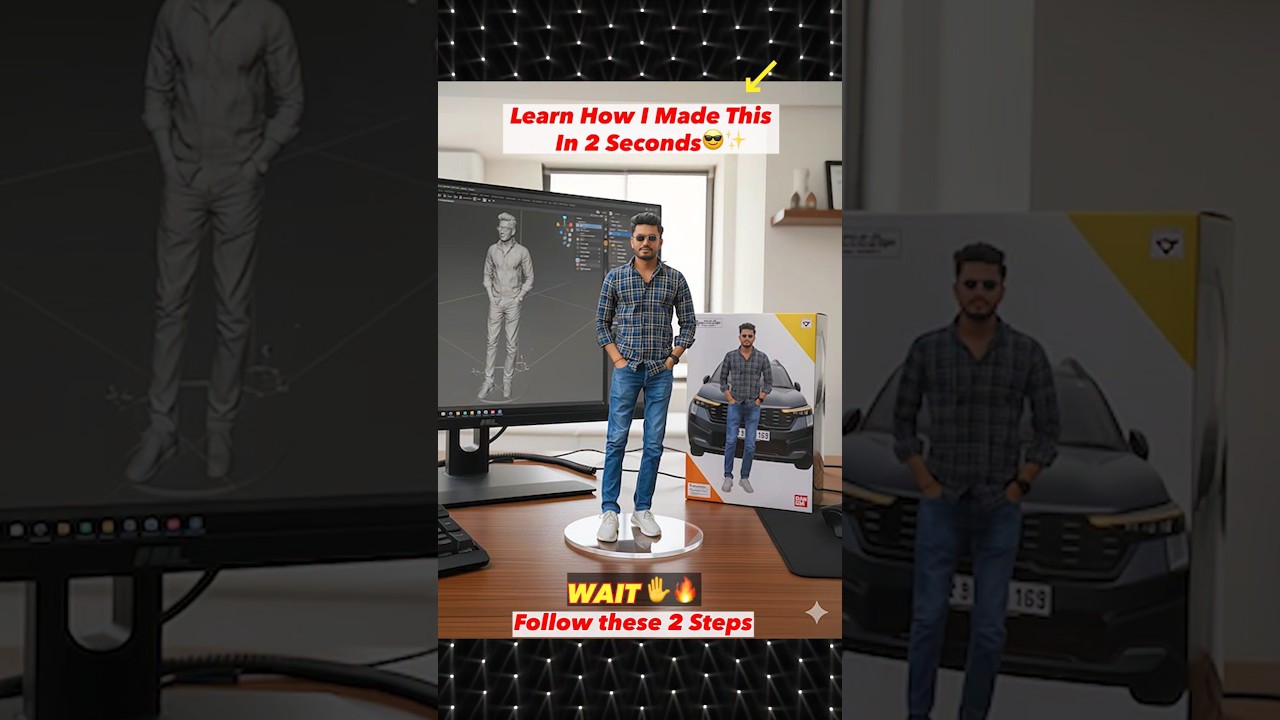 Creating a 3D Nano Banana Sculpture with Google Gemini