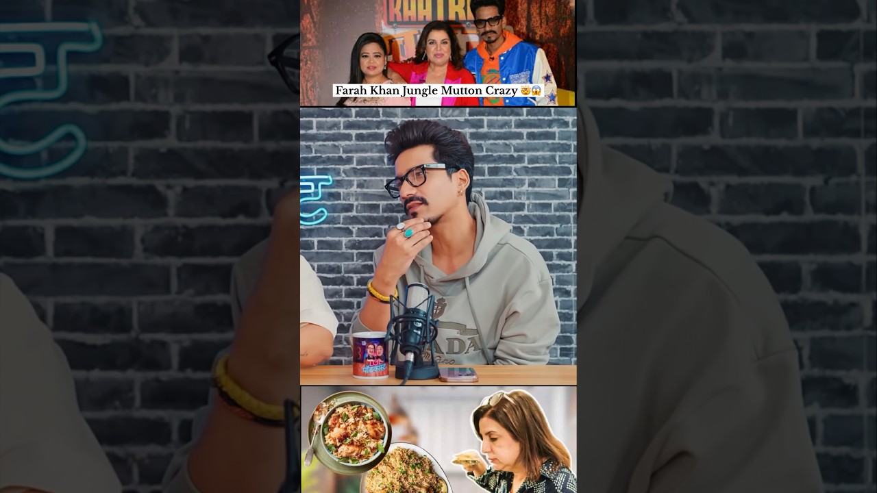 Farah Khan's Wild Jungle Mutton Adventure! 🤯