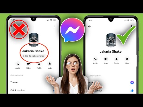 Como desativar a criptografia de ponta a ponta no Messenger (2025)