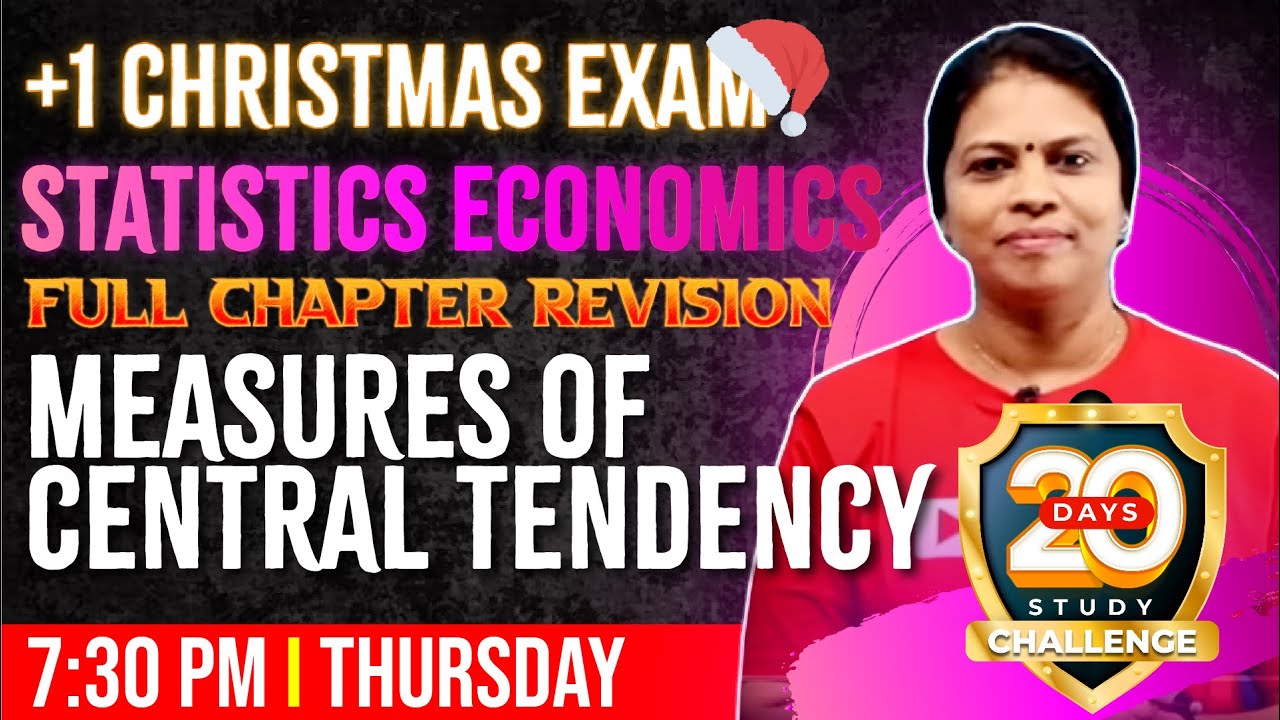 +1 Statistics for Economics: Central Tendency 📊