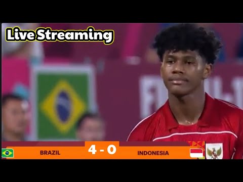 🔴LIVE STREAMING . INDONESIA VS BRAZIL . FIFA WORLD CUP U17 GRUP H QATAR 2025 