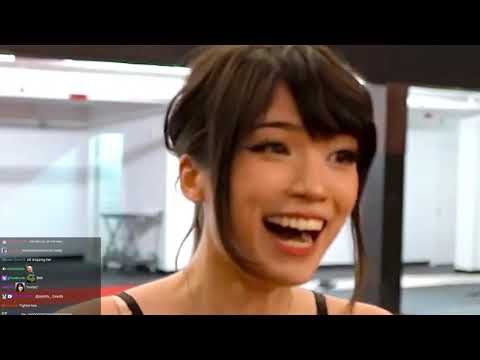 Emiru Gets Too Excited w/ Julia at IronForge GYM