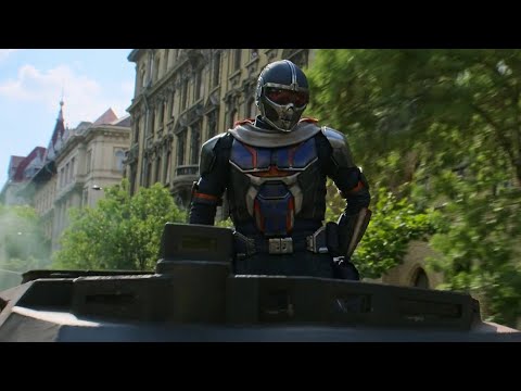 Taskmaster Chases Natasha & Yelena in 4K | Black Widow (2021)