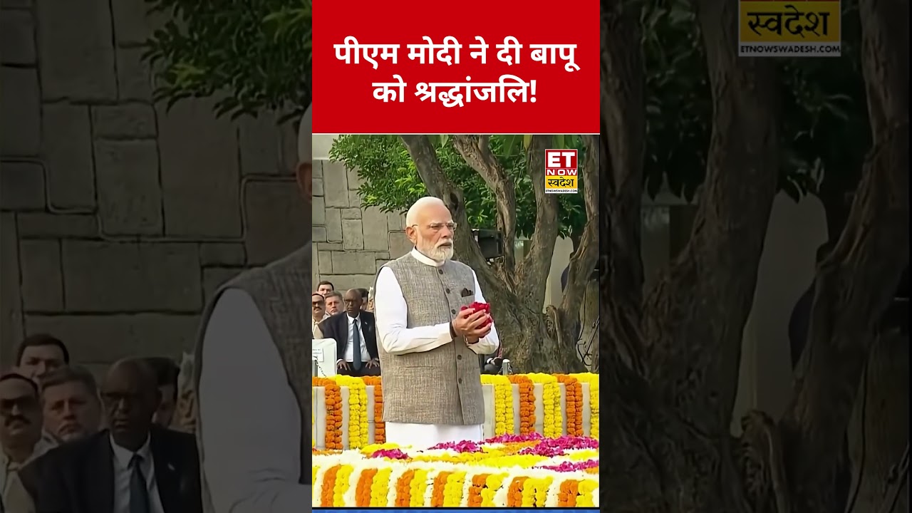 PM Modi Pays Tribute on Mahatma Gandhi Jayanti 2025 🕊️