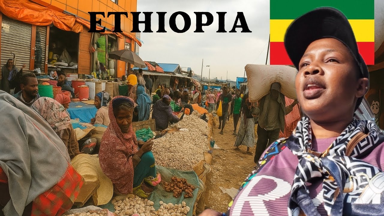 Explore Africa's Largest Open-Air Market in Addis 🇪🇹