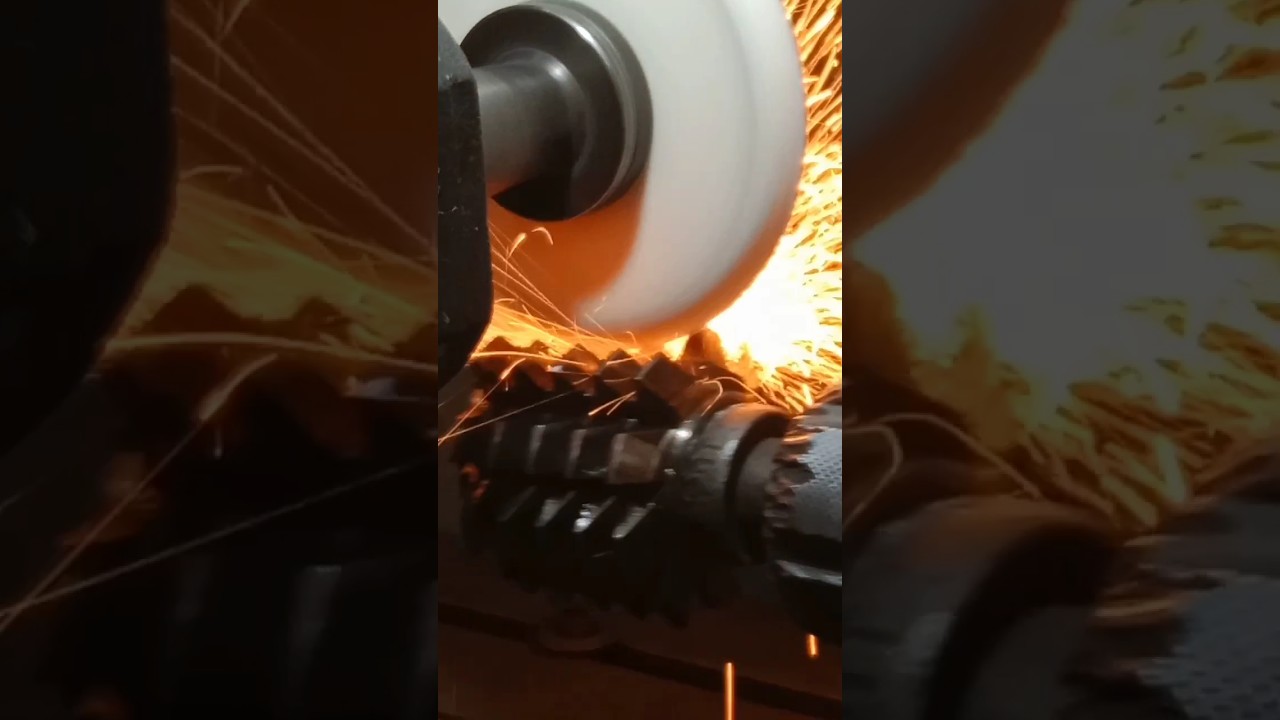 Gear Hobbing Module Cutter Grinding Process 🛠️