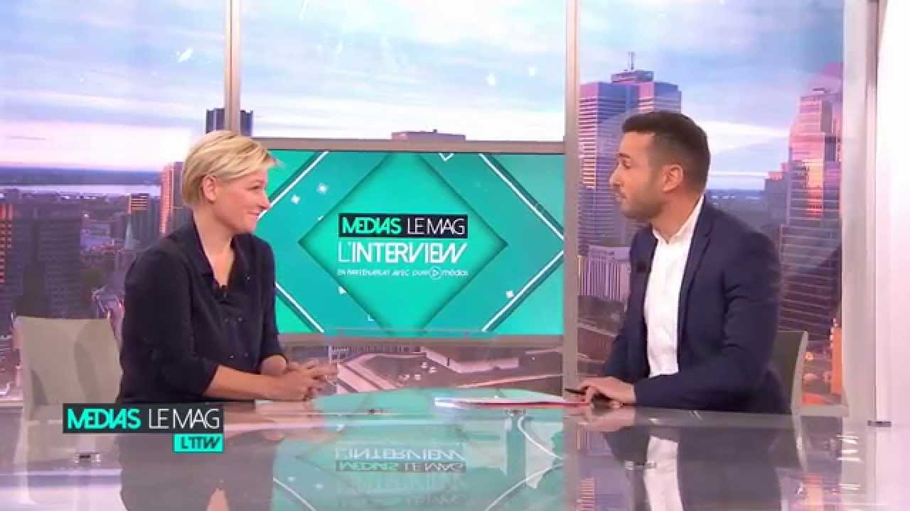 Médias le Mag, l'interview avec Anne-Elisabeth Lemoine